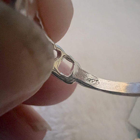 Sale 2 for 1 Sterling Dangle Earrings n LOVE Ring - Picture 6 of 7